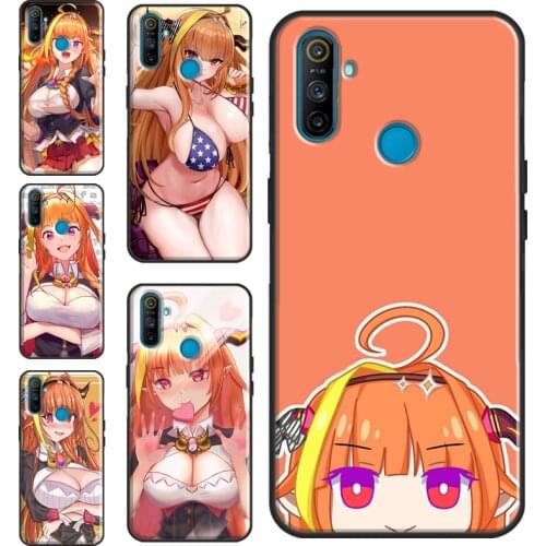 Hololive Kiryuu COCO Anime For Realme 8 Pro 6 7 Q3 Pro GT Neo C15 C3 C21 C11 Phone Case For OnePlus 9 Pro 8 7T 8T 9R