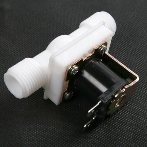 Water Solenoid Electric Valve for Water Air N/C 12V DC 1/2" Gravity Feed