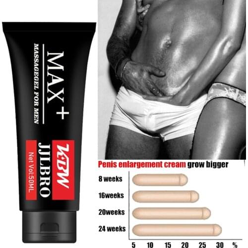 50ml Large Penis Enlargement Cream Gel To Increase Dick Size Male Cock Erection Massage Cream Adult External Use Health Cream
