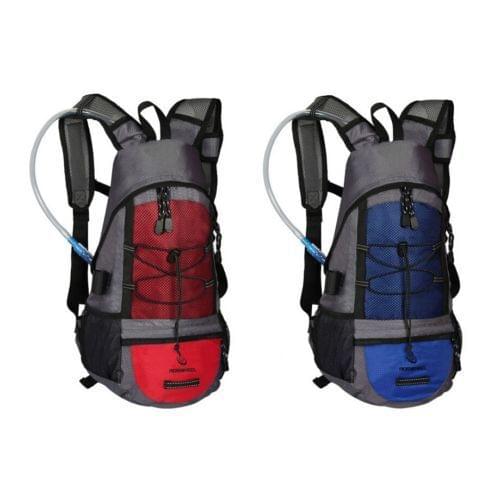 Cycling Bike Bicycle Sports 15L Lightweight Backpack Bag + Hydration +Rain Cover