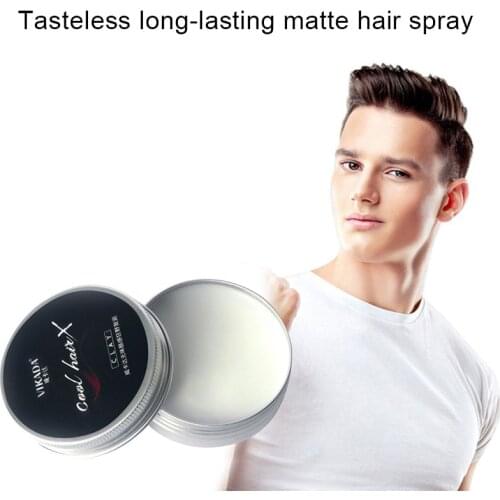 2019 Matte Hair Styling Wax Men Hair Styling Mud Strong Hold Non Greasy