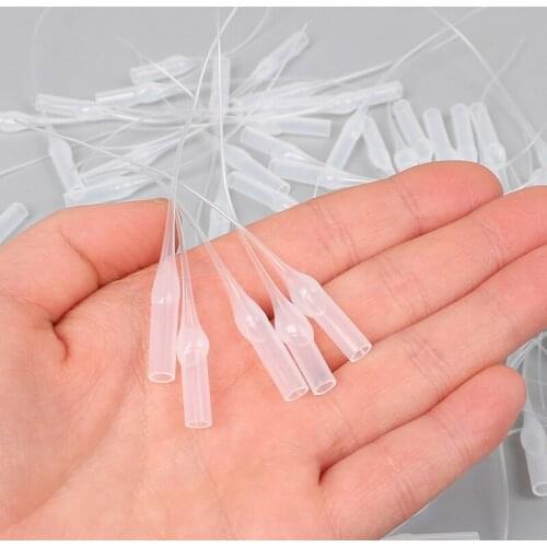 100Pcs Miniature 502 Glue Tube Rat Tail Pipe Drip Hose Model Building Tools