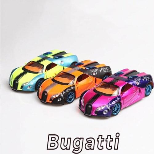 New 1:32 BUGATTI VEYRON Alloy Car Model With Pull Back Sound light Sports Car For Kids Birthday Gifts Free Shipping
