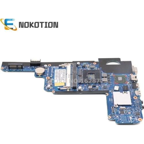 NOKOTION 636944-001 For HP Pavilion DM4 DM4-2000 Laptop Motherboard HM65 DDR3 with graphics card full test