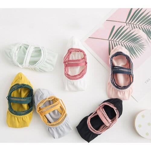 2-10 Years 6 Colors Childrens Summer Soft Lace Invisible Socks Combed Cotton Girls Shallow Dance Socks For Students And Girls