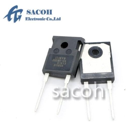 Free Shipping 10Pcs DSEI60-12A DSEP60-12A DSEI60-10A DSEP60-10A TO-247 60A 1200V Single Fast Recovery Diode