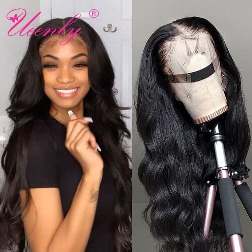 UEENLY 13x4 Lace Front Human Hair Wigs Brazilian Body Wave Lace Front Wig 360 Lace Frontal Wigs For Women Human Hair Closure Wig