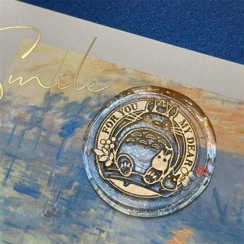 Transparent Retro Lacquer Sealing Wax Strip 20cm Cylindrical Fire Lacquer Glue Stick Wax DIY Stamp Seal Postcard Decoration 1 Pc