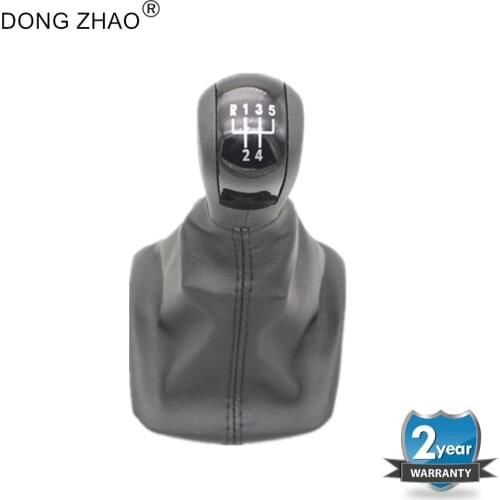 For Skoda Octavia A5 MK2 1Z5 Sedan & Combi 2004 2005 2006 2007 2008 Car 5 Speed Gear Stick Shift Knob With Leather Boot