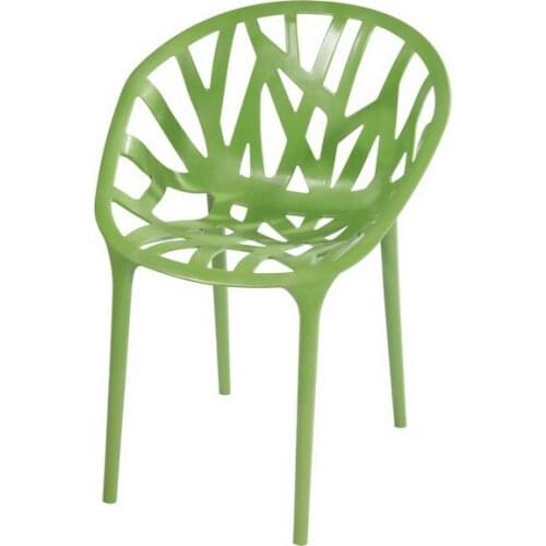 Modern Loft Design Plastic Vegetal vine Dining Chair Tree Design PP Polypropylene Chair fashion popular home furniture chair 1PC