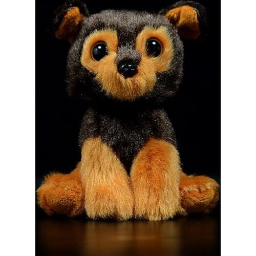 Super Cute Wolf Dog Cub Plush Toy Simulation Baby Wolf Animal Soft Stuffed Dolls for kids Birthday gift