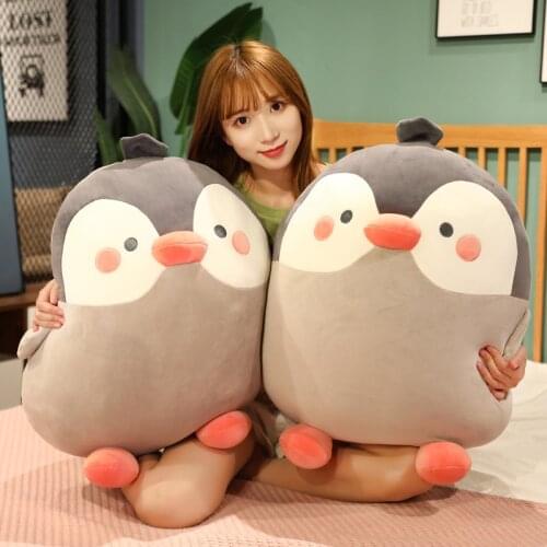 Fat Lovely Penguin Plush Toys Cartoon Stuffed Soft Animal Dolls Lovely Penguin toy for Children Birthday Gifts