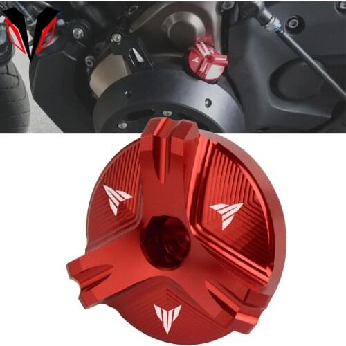 Motorcycle Engine Oil Filter Cap Bolt Screw Cover for YAMAHA MT07 MT-03 MT-07 MT-25 MT03 MT25 MT01 MT10 FAZER FZ07 FZ10 2020