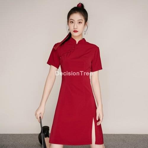 2021 chinese dress cheongsam modern qipao evening dress traditional sexy nightclub retro cheongsam chinese dress oriental dress
