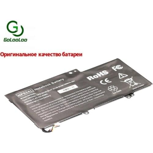 Golooloo 11.4v 43Wh laptop battery for Hp Pavilion X360 13-A010DX Envy 15-U010DX 15-U337CL 15-U050CA NP03XL