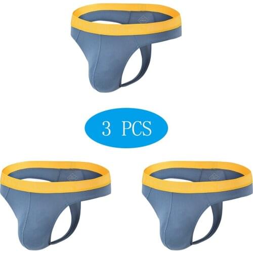 Bikini Thong Men Lingerie Underwear Panties Male Sexy Low Rise Briefs Seamless Breathable Brief Porno