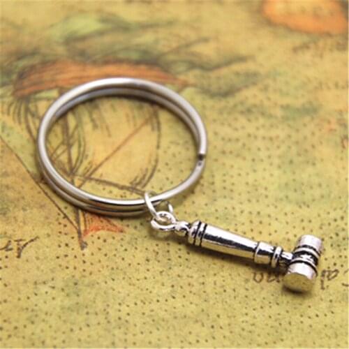 12pcs/lot Lawyer Keychain Lawyer Charm Judge keyring Law Student Keychain