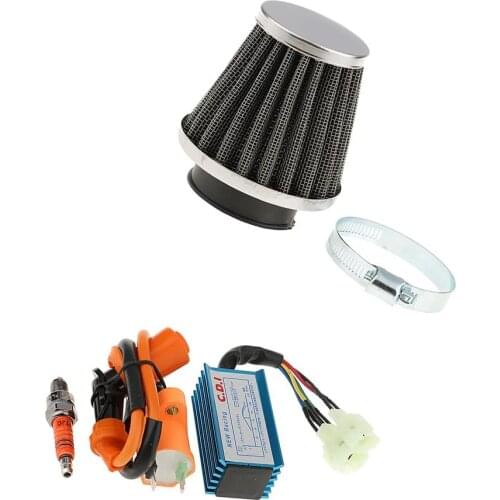 CDI + Ignition Coil + Air Filter 42mm For GY6 50cc-125cc ATV Motorcycle Part