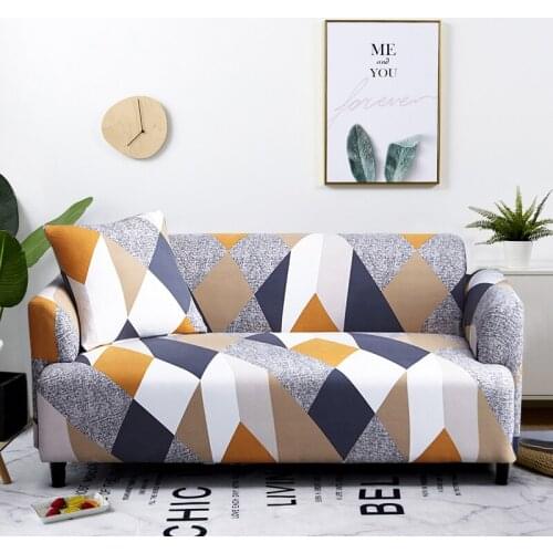 Stretch Plaid Sofa Slipcover Elastic Sofa Covers for Living Room funda sofa Chair Couch Cover Home Decor 1/2/3/4-seater