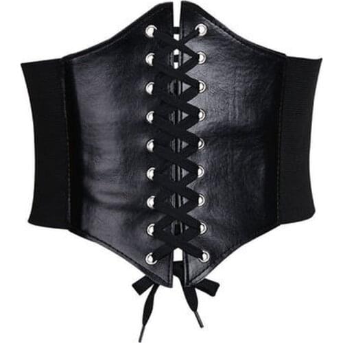 Black Red Pink Body Shapewear Women Gothic Clothing Underbust Waist Cincher Sexy Bridal Corsets and Bustiers VB0001
