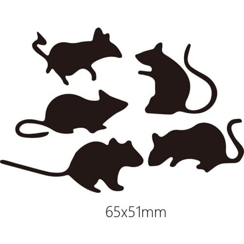 Metal cutting mold Mouse DIY scrapbook photo album tool cutting paper embossing process mold 2019 die cut scrapbooking