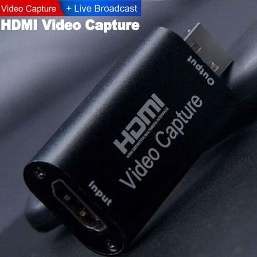 VONETS HDMI Video Capture Card USB 2.0 4K HDMI 1080P Audio Video Recorder Capture Card for PS3 PS4 Xbox Nintendo Switch Computer