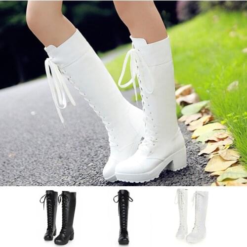 LIN KING Women's High Boots