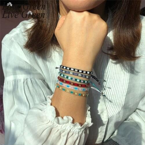 LOVE GREEN LIVE GREEN Pair Bracelets