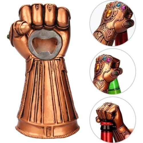 Multipurpose Infinity Thanos Gauntlet Glove Beer Bottle Opener Fashionable Useful Soda Glass Cap Remover Household Tools 35