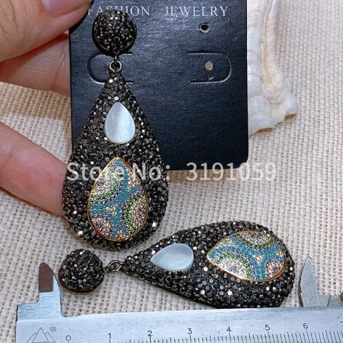 New style micro set Europe and the United States fashion temperament jewelry female simple joker texture earrings