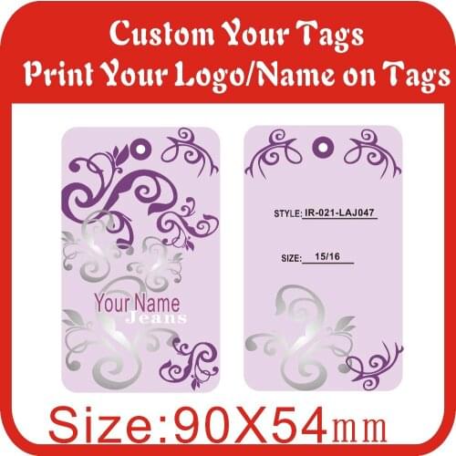 Custom tags ,print your logo on tags 300gsm Paper 500PCS only 38usd. free shipping ,M10