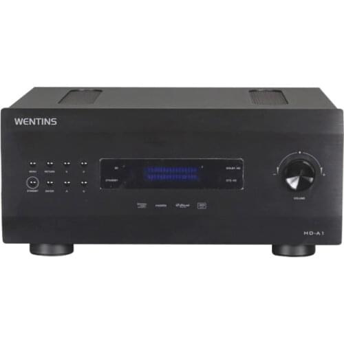 W-009 WENTINS HD-A1 home theater HD 3D preamplifier AV decoder audio SD/HD/matrix decoding HD-MI1.4a interface