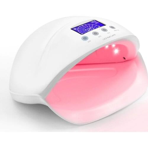 Professional Auto sensor LED CCFL UV Lamp 50W Beatuy Shaped Curing for UV Gel Nails Polish Nail Art