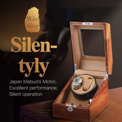 Luxury Watch Winder 2+3 Storage Wooden Box Mens Automatic Display Case Top Branded Mechanical Watch Display Collector Winder