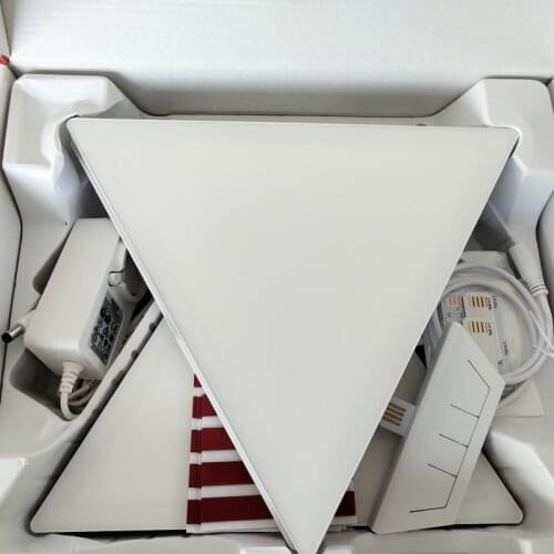 1 set DC24V SM16803 LED panel Addressable triangular smart Light magic panel Programmable music controller via APP Dance KTV