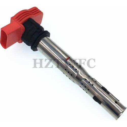 High Quality Red Ignition Coils For VW Touareg A5 S5 A6 S6 A6 Quattro A6 Allroad For A8 S8 Q7 R8 4.2 V8 06E905115E