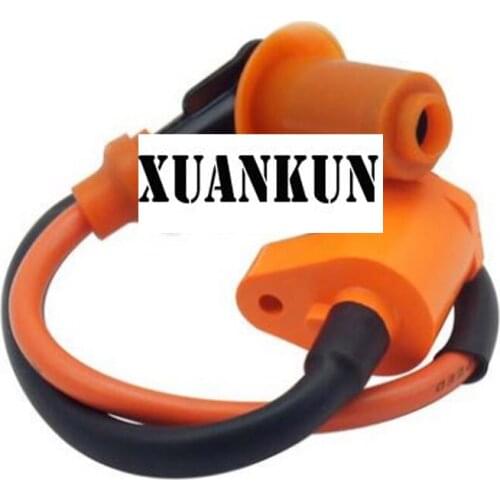 XUANKUN Motorcycle Parts GY6 50 125cc 150cc Refitted High Voltage Package Ignition Coil