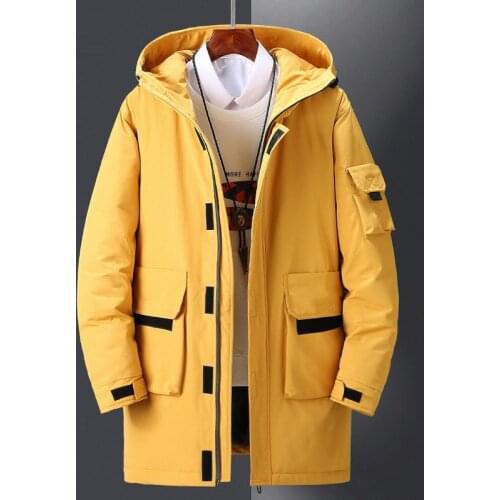 Winter Mens white duck Down Jacket HOODIES windbreak Parkas Fashion Outerwear thick warm jackets mens clothing