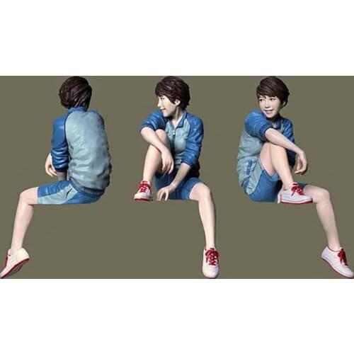 1/20 Girl in the springtime of life, Resin Model figure GK, Japanese girl, Unassembled and unpainted kit