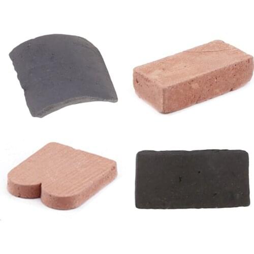 100/80/70 Pc 1/16 1/35 Miniature Brick Tiles Model DIY Sand Table Manual Wall