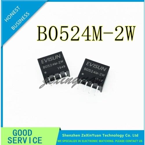 2PCS-10PCS B0524M-2W SIP-4 5V TO 24V power module