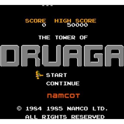 Tower of Druaga 60 Pins English Version Game Cartridge for 8 Bit 60pin Game Console