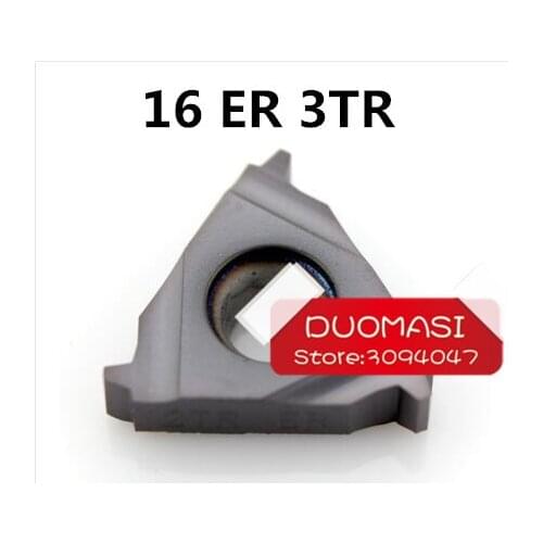 Free shipping 10pcs 16ER 3.0TR Trapezoidal Thread inserts tools for machining for Threaded Cutter Lathe Tool