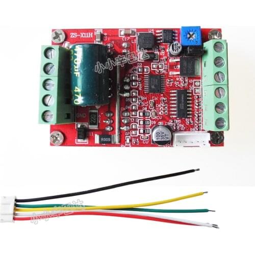 12V24V48V with Hall BLDC Brushless DC Motor Controller PWM Speed Regulation High Power Brushless Drive