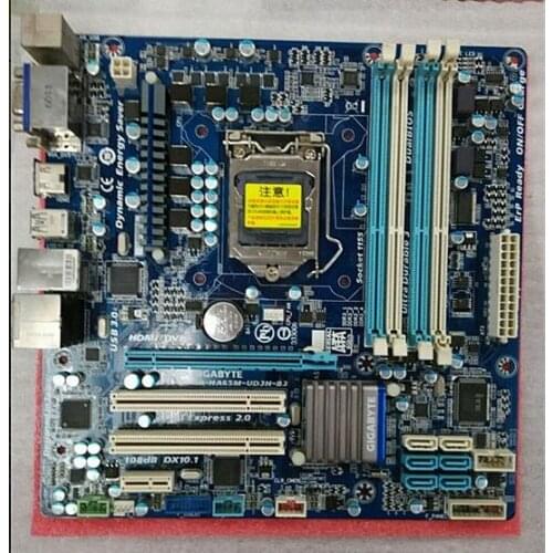 For Gigabyte GA-HA65M-UD3H-B3 Original Used Desktop Motherboard HA65M-UD3H-B3 H61 Socket LGA 1155 DDR3 Micro-ATX On Sale