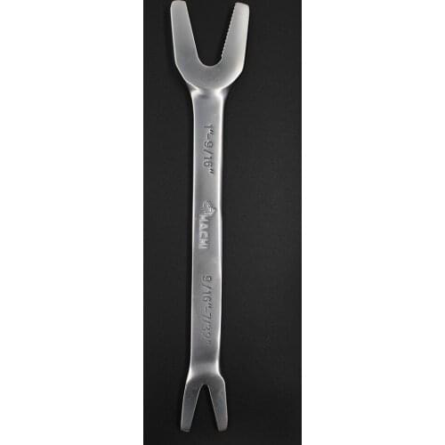 Double-ended open-end wrench 250mm portable maintenance hand tool non-slip nut wrench various nuts mechanical maintenance