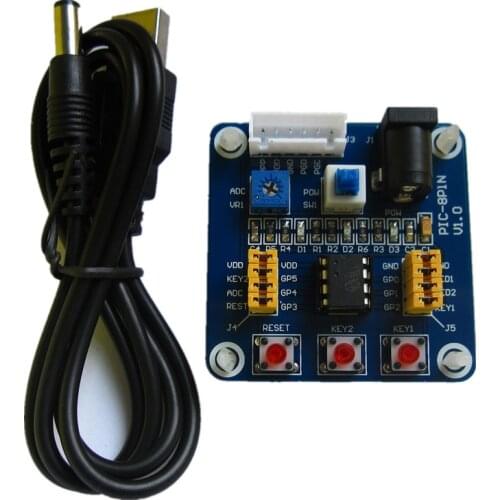PIC12F Development Board PIC12F629 Development Board Learning Board Experimental Board