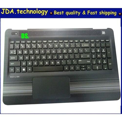 MEIARROW New Laptop top cover for HP PAVILION 15-AU 15-AW Upper Case with Keyboard and Touchpad 856026-001