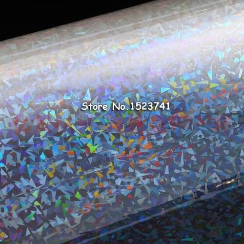 New! 1roll Glue-based Laser Snow Hot Thermal Laminating Bopp Film Hot film precoat Core Diameter 1" (25.4mm) core