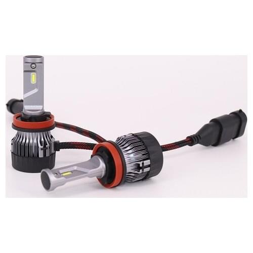 Newest!! PAMPSEE mini H7 Car Led Headlight Bulbs H4 H11 H1 6500K 5000LM CSP Chips Auto Automobile Led Headlamp Fog Light DC 12V